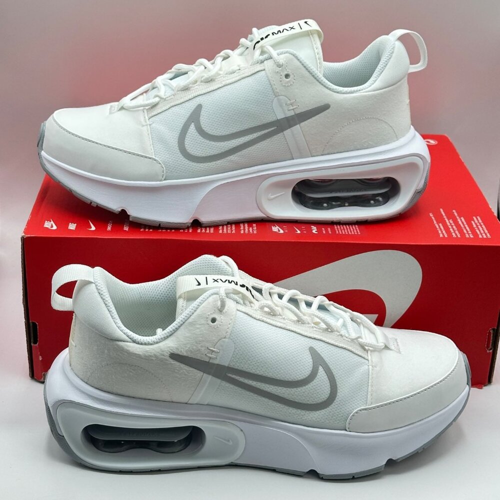 Womens Nike Air Max Interlock Summit White Light Smoke Grey DQ-2904-100 Sz 10.5